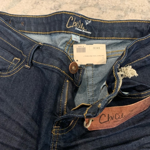 Dark denim jeans size 7 woman's - Picture 3 of 7